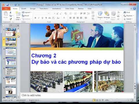 QTSX_Chương 2: Dự báo_P3: Phương pháp san bằng số mũ, san bằng số mũ có điều chỉnh xu hướng