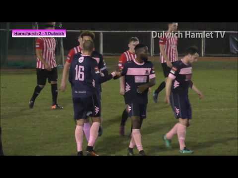 AFC Hornchurch 2-3 Dulwich Hamlet, Alan Turvey Trophy Quarter-Final, 14/02/17 | Match Highlights
