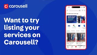 How To List Your Services on Carousell