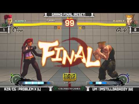 UM | LM Colosseum Games 14-04-13 AE2012 Grand Final - RZR / CG | Problem X vs UM | ImStillDaDaddy