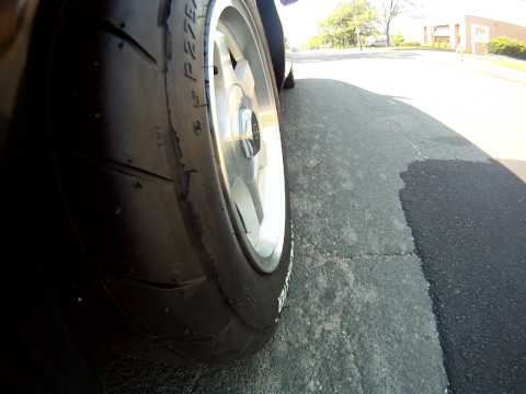 M&H Drag Radials Right Side Tire Test