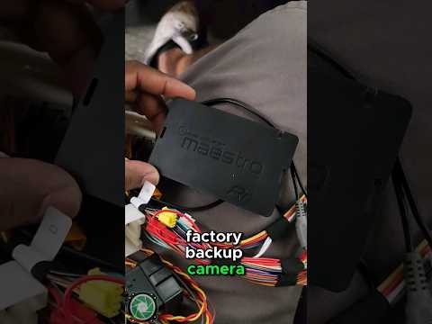 Idatalink maestro is a good module used to retain your vehicles steering wheel controls and rear cam