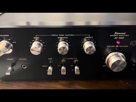 🎶 Sansui AU-5500 Vintage Integrated Amplifier — Serviced, Cleaned, 100V JDM, Plug & Play w/ Step-Down image 15
