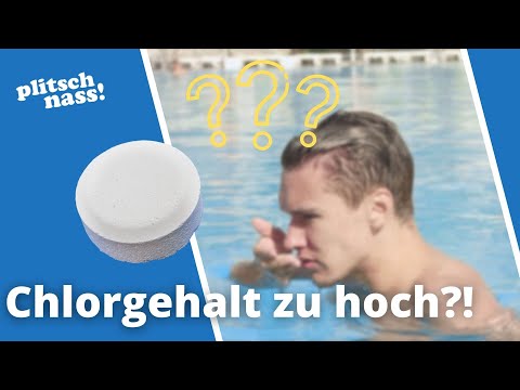 Chlorgehalt im Pool zu hoch: 3 einfache Lösungen