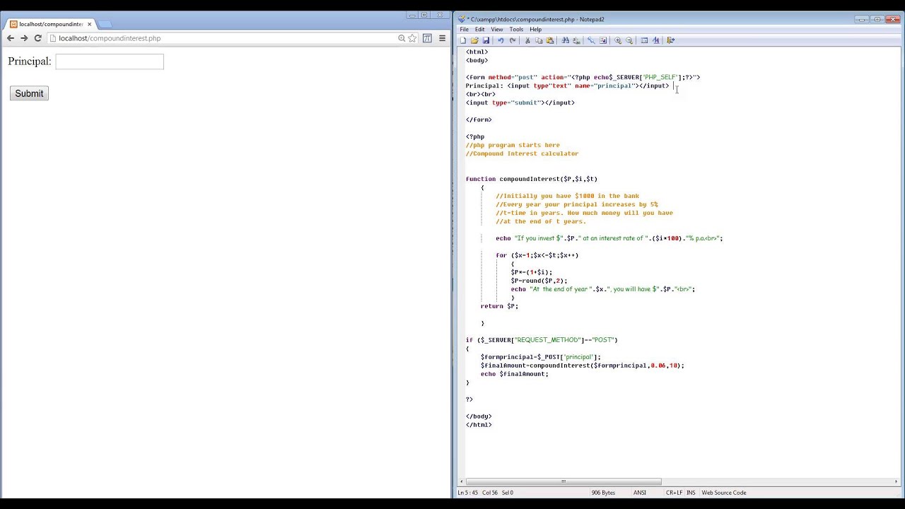 PHP lesson 12 - Form validation part 1
