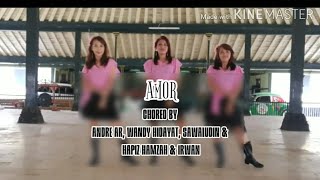 AMOR PERDONAME - Linedance | Choreo by Andre AR, Wandy Hidayat, Sawaludin &amp; Hapiz Hamzah &amp; Irwan