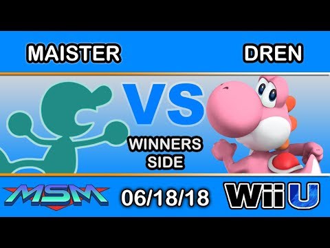 MSM 151 - KJS | Maister (Mr. Game & Watch) Vs. GSM | Dren (Yoshi) Winners Side - Smash 4