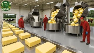 Bên Trong Nhà Máy Bơ Khổng Lồ – Hành Trình Biến Sữa Tươi Thành Bơ Vàng Khiến Cả Thế Giới Kinh Ngạc!