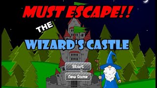 Must Escape The Wizard's Castle - 4K Full Walkthrough  Coolmathgames
