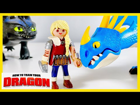 How to Train Your Dragon Playmobil ! 🐉 | Astrid and Stormfly at Last | Gentle Voice Unboxing