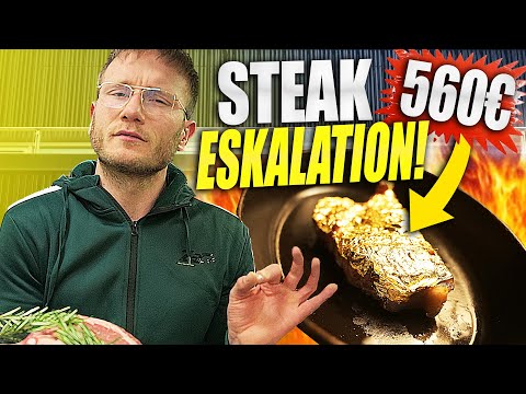 Ich bestelle für 830,00€ in einem Nobel-Restaurant - Das teuerste Fleisch der Welt (KOBE BEEF)!