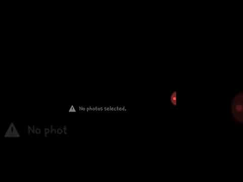 No Photos Selected issues on mobile.