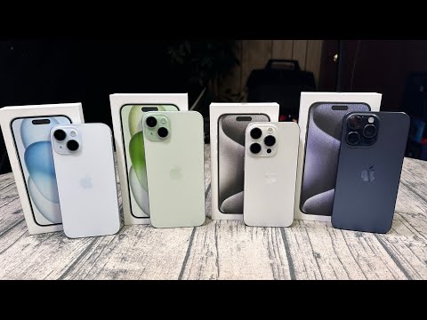 iPhone 15 / 15 Plus / 15 Pro / 15 Pro Max - Unboxing and First Impression