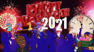 HAPPY NEW YEAR - 2021 - Countdown with fireworks #mrsmithsartroom4kids
