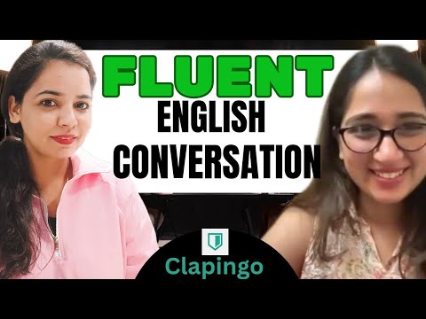 Real english conversation | Clapingo Conversation with Tutor Raunak #english