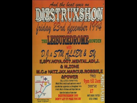 DIZSTRUXSHON - DJ M ZONE MC NATZ 23-12-1994 SIDE A