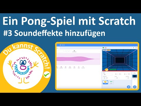 Programming a Pong game with Scratch #3 – Adding sound effects
