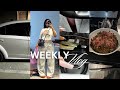 WEEKLY VLOG| they tried to steal my hellcat + cooking collard greens & baked mac & cheese