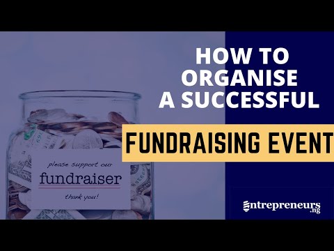 , title : 'How To Organise A Successful Fundraising Event'