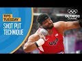How To Put A Shot Ft Reese Hoffa Olympians Tips