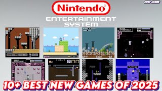 10+ Brand New Best NES Games of 2025 (Time Stamps/Links) #nintendones #nesgames