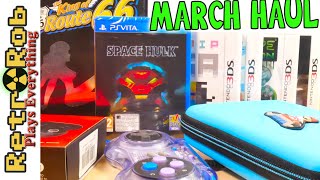 👾 March Video Game Haul: Nintendo 3DS, PS Vita, PS2 and More! 👾