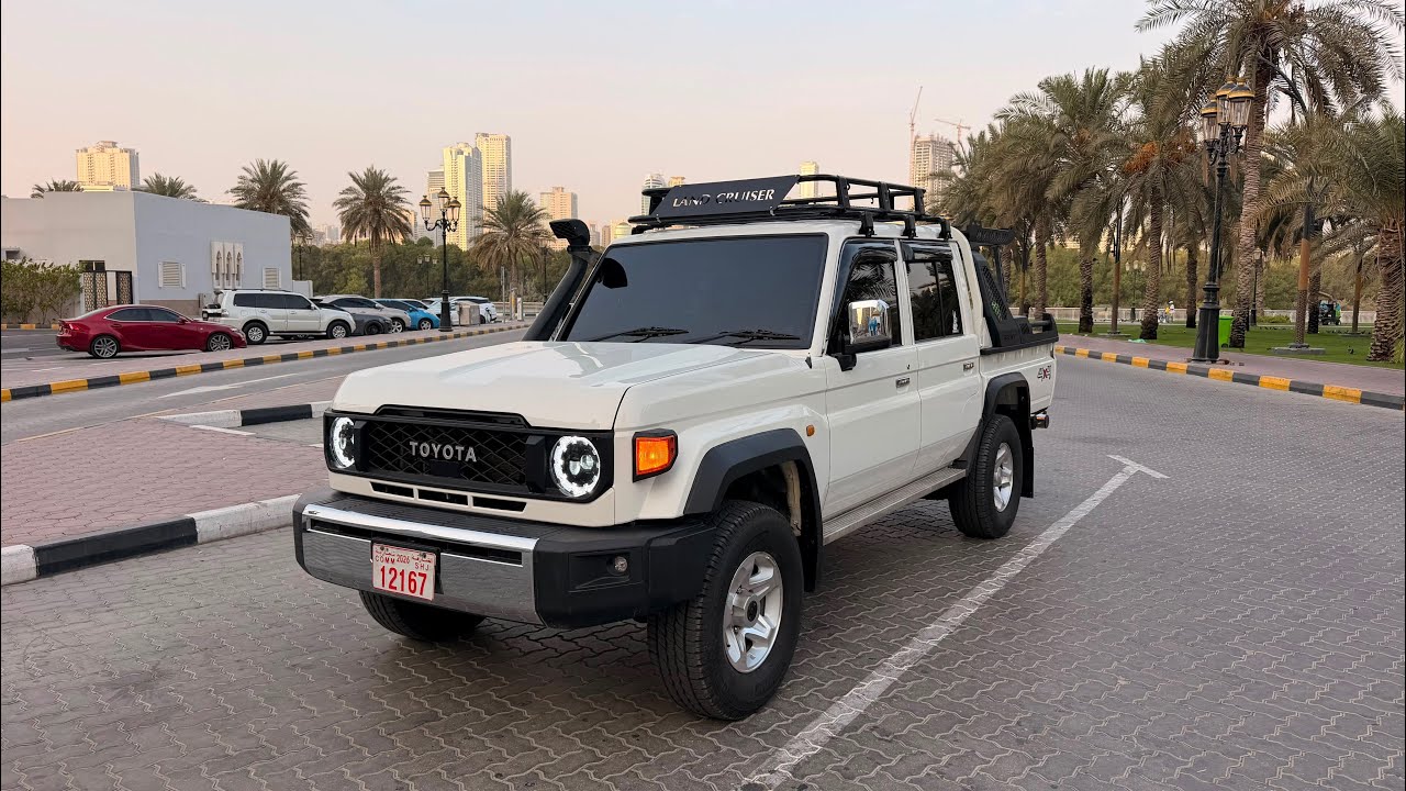 Toyota Land Cruiser GX With Upgraded shape video