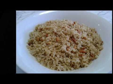 QUINOA CON PIÑONES