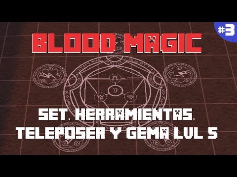 BLOOD MAGIC 1.12.2 |  TOOLS, SET, TELEPOSER - GUIDE PART #3 |  MINECRAFT MOD