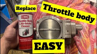 How To Replace Corvette Throttle Body (EASY)
