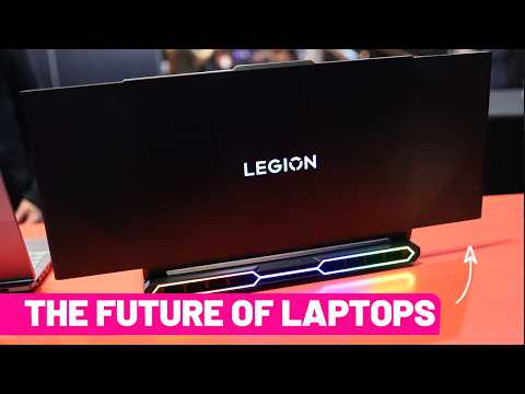 Lenovo Legion Pro Rollable: a 16-inch Laptop that Expands to 23.8 inches of Screen Space, and more