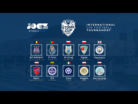 🏆 JOCZ Stomil Cup 2026 ⬜🟦 |  Turniej International U-10 - piątkowe spotkania (23.01.2026 r.)