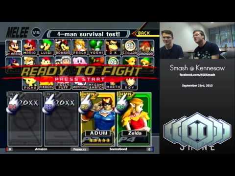 KSU 9/23/15 - Amazon (Falcon) v SeemsGood (Sheik) - SSBM (1)