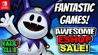 FANTASTIC GAMES! AWESOME Nintendo Switch Eshop Sales! Critically Acclaimed Partner Sale