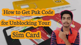 How to Get PUK code to Unblock your sim Card in Simple Steps | Techno Karthi