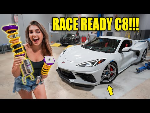 MAKING AFTERMARKET COILOVERS FOR MY C8 CORVETTE!! *FIRST EVER*