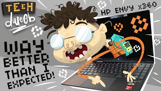 This ISN'T a gaming laptop, but... (HP Envy x360 Review & Gaming Test)
