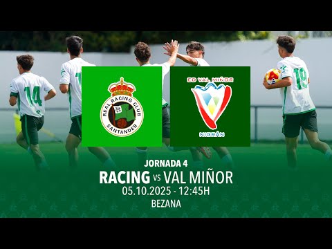 Juvenil Racing vs E.D. Val Miñor | Jornada 4 | División de Honor | Temporada 25/26