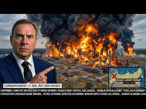 Russia PANICS as Ukraine Destroys Its Biggest Oil Refinery — Moscow Left Helpless | Ben Hodges