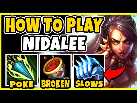 How To Play Nidalee Jungle In Season 10! BUFFED NIDALEE JUNGLE IS OP! - League of Legends