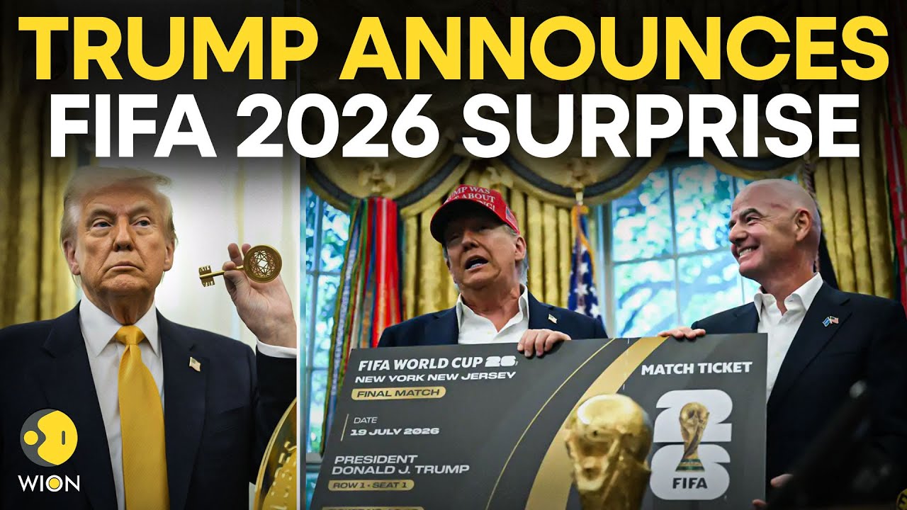 FIFA Pass LIVE: 'FIFA Visas' For World Cup 2026? Trump Meets FIFA Task Force on World Cup 2026 |WION