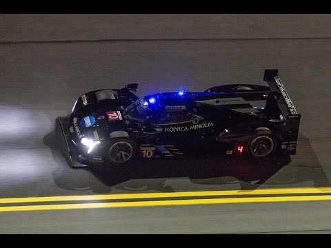 2018 Rolex 24 at Daytona #10 Cadillac DPi Onboard Day to Night