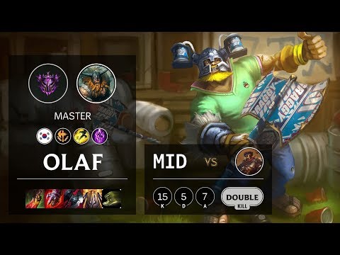 Olaf Mid vs Viktor - KR Master Patch 10.6