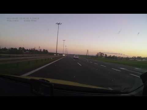 Poland. Motorway A1, Piotrków Trybunalski — Belchatów, 2014, 4x