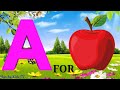 A For Apple A For Ant Alphabet Song For Kids ABCD Alphabet Song Harchu Kids TV