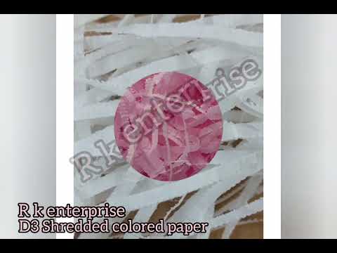 Shredded Colored Paper
