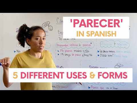 5 Key Uses of the Verb Parecer: To seem, To look like, To appear