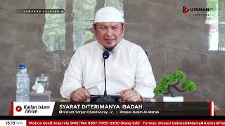 Download lagu LIVE Syarat Diterimanya Ibadah - Ust. Sofyan Chalid Ruray, Lc. mp3 Download lagu LIVE Syarat Diterimanya Ibadah - Ust. Sofyan Chalid Ruray, Lc. mp3