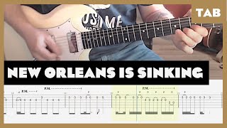 New Orleans is Sinking The Tragically Hip Cover | Guitar Tab | Lesson | Tutorial