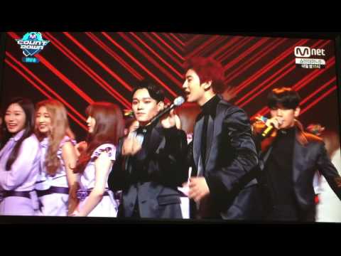 160616 앰넷 엑소 1위 퍼레이드